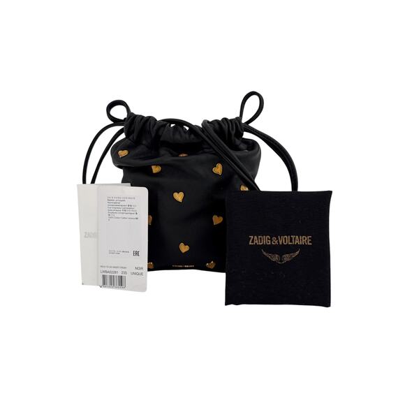 ZADIG & VOLTAIRE Rock To Go Sweet Crush Bag in Black - Picture 3 of 16